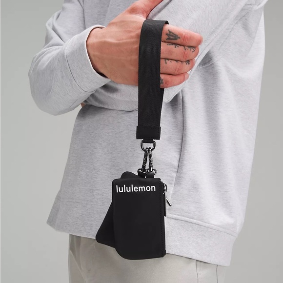 Lululemon Dual Pouch Wristlet- Black - Picture 9 of 9